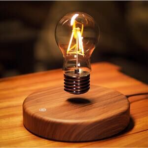 HCNT Levitating Bulb Lamp Magnetic Floating LED Light Desk Lamp Table lamp Night